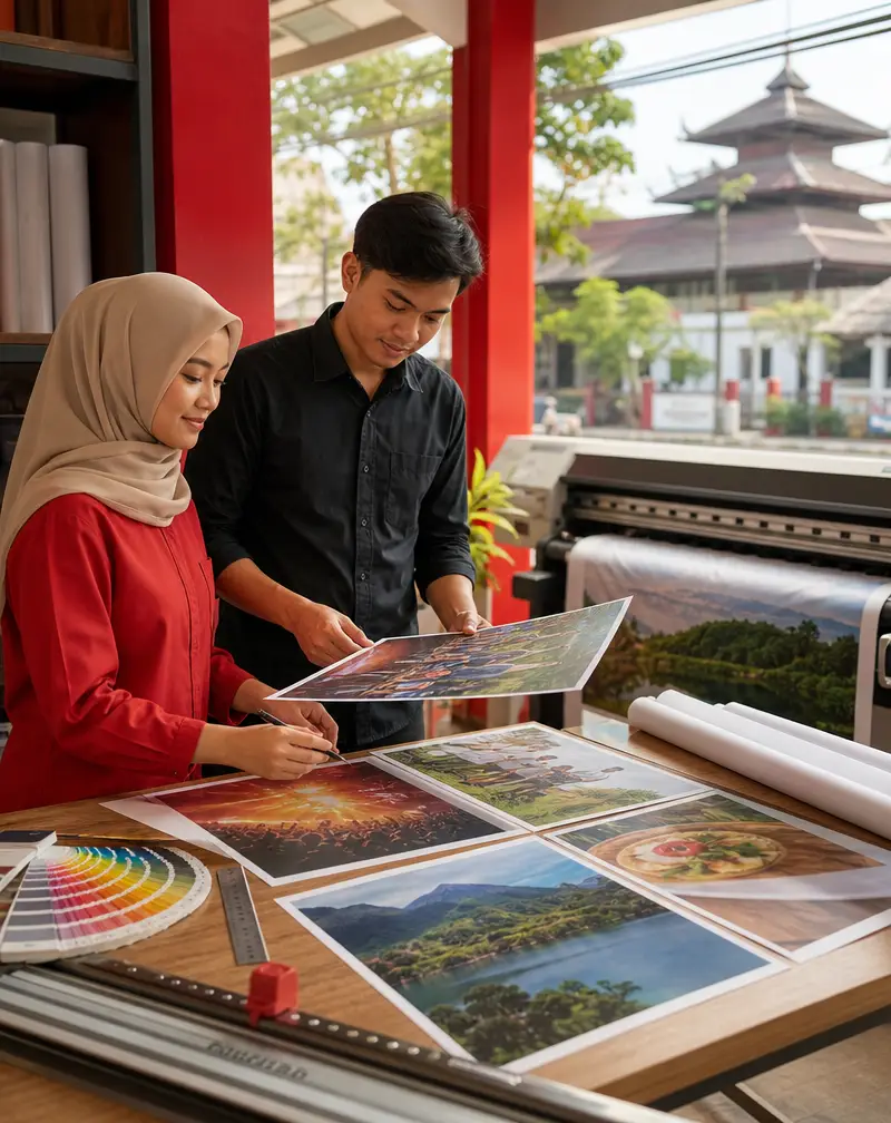 Cetak Poster di Tasikmalaya: Panduan Ukuran, Desain, dan Penempatan - Nuela.co.id