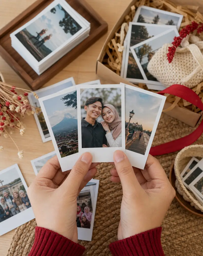 Cetak Polaroid 2R Tasikmalaya Ukuran 6x9 cm - Foto Kenangan, Dekorasi, Hampers & Merchandise Kekinian - Nuela.co.id