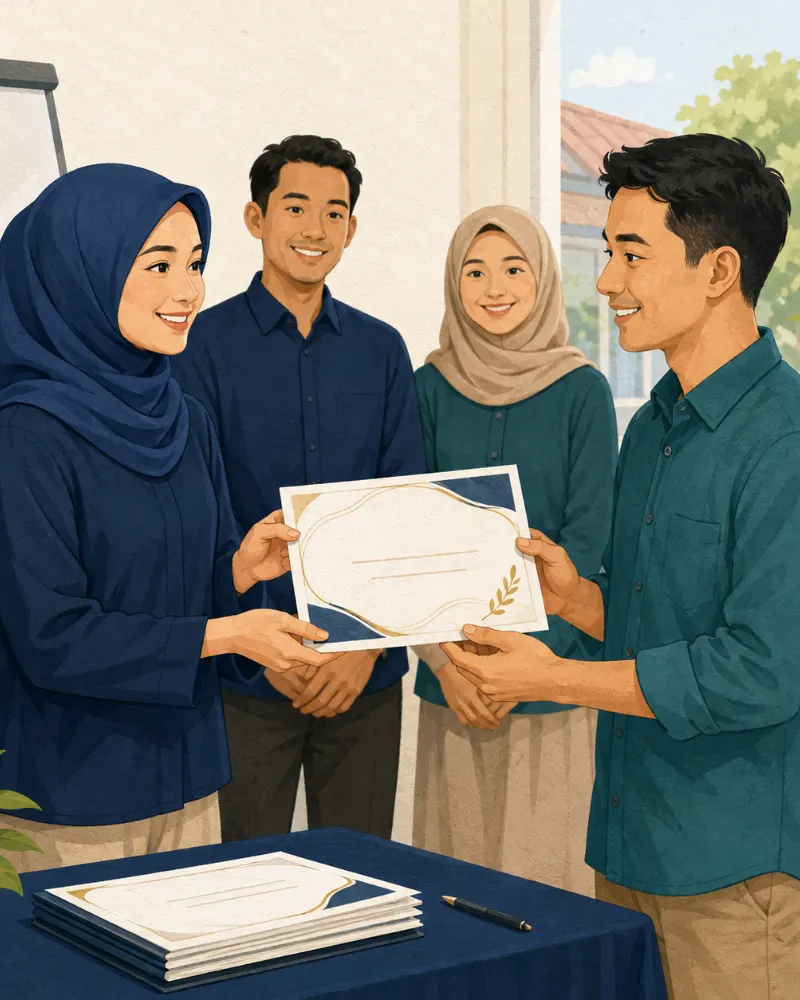 Cetak Sertifikat Tasikmalaya untuk Sekolah, Pelatihan, dan Acara - Nuela.co.id