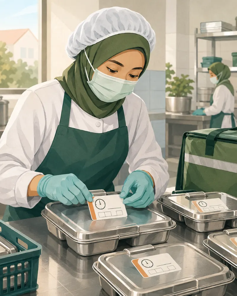 Cetak Stiker MBG Tasikmalaya untuk Label Batas Waktu Konsumsi - Nuela.co.id