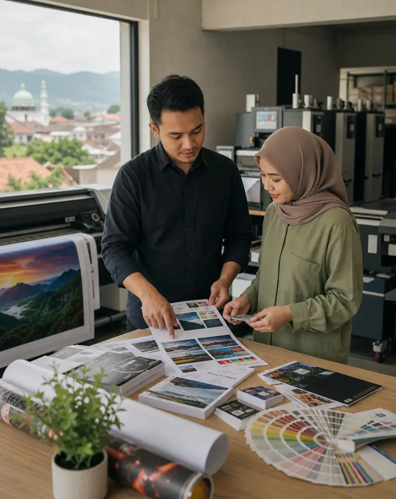 Panduan Memilih Jasa Percetakan di Tasikmalaya: Digital, Offset, dan Persiapan File - Nuela.co.id